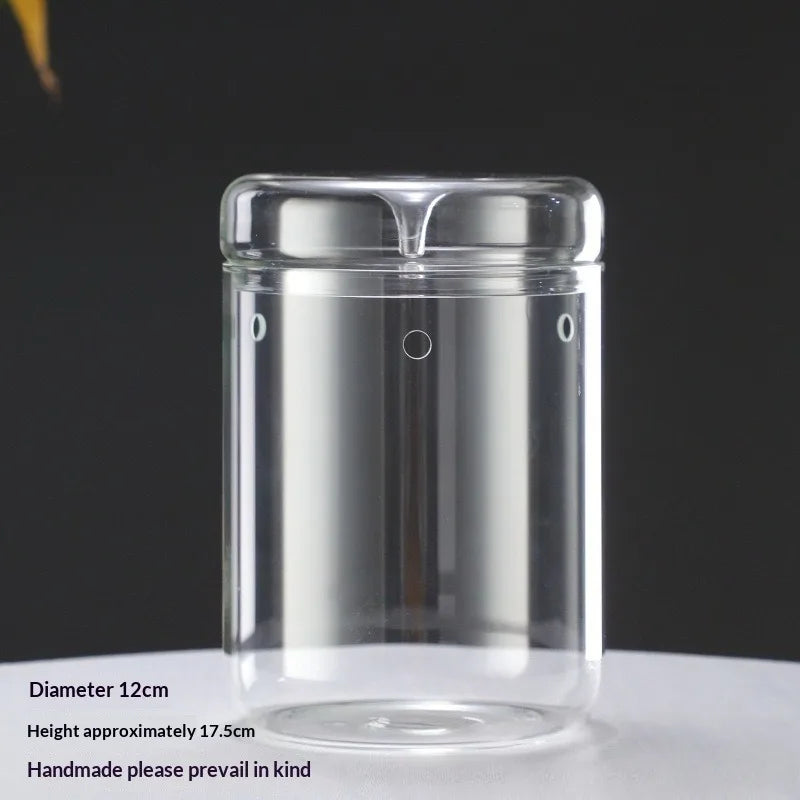 terrarium verre transparent plantes artificielles décoration miniature intérieur moderne décoratif