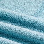 serviette visage coton rapide absorbant bleu gris rose blanc moderne douce toilette sport spa