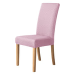 housse chaise moderne carreaux diagonaux beige gris rouge élasthanne polyester adhésif mariage banquet plage