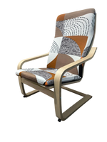 housse chaise gris clair fleurs blanches moderne salon élasthanne polyester imperméable extensible
