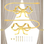 rideaux or nœuds décoratifs métal holdback fixations vis chambre maison