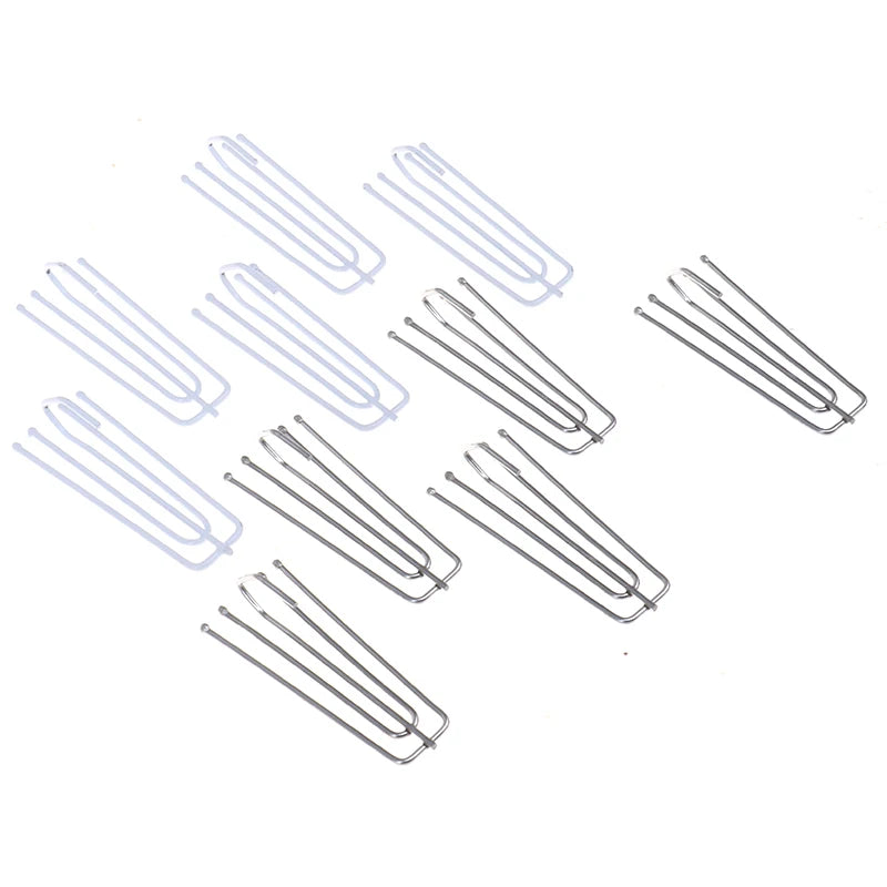 clips papier argenté blanc translucent simple moderne métal haute qualité bricolage maison accessoire