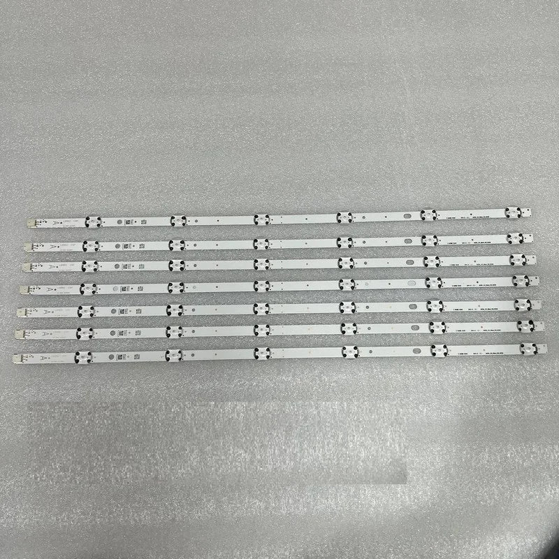 bandes led rétroéclairage téléviseur blanc moderne connecteurs aluminium sans câble