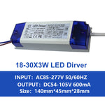 pilote led 600ma 3w 20w blanc moderne adhésif câbles certification rohs symboles sécurité