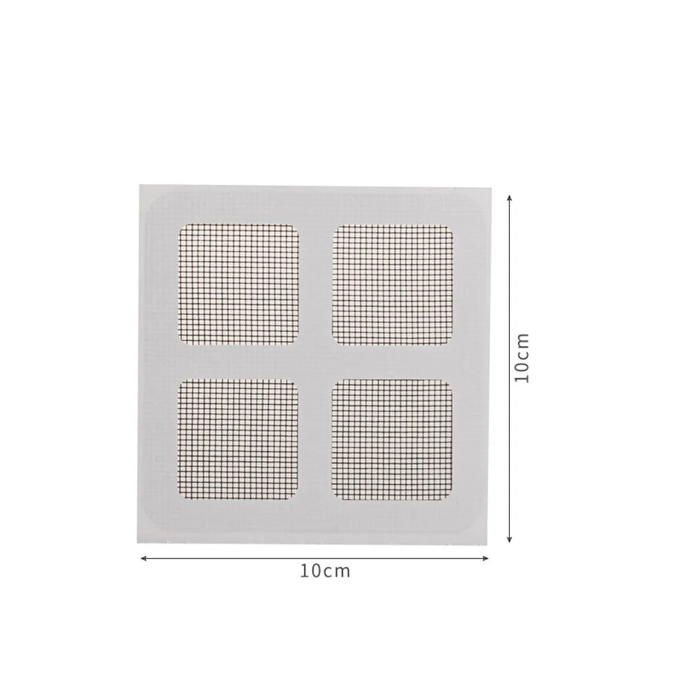 filet fenêtre anti moustiques gris maille fine adhésif moderne réparation fenêtre fixe maisonpaque 10cm