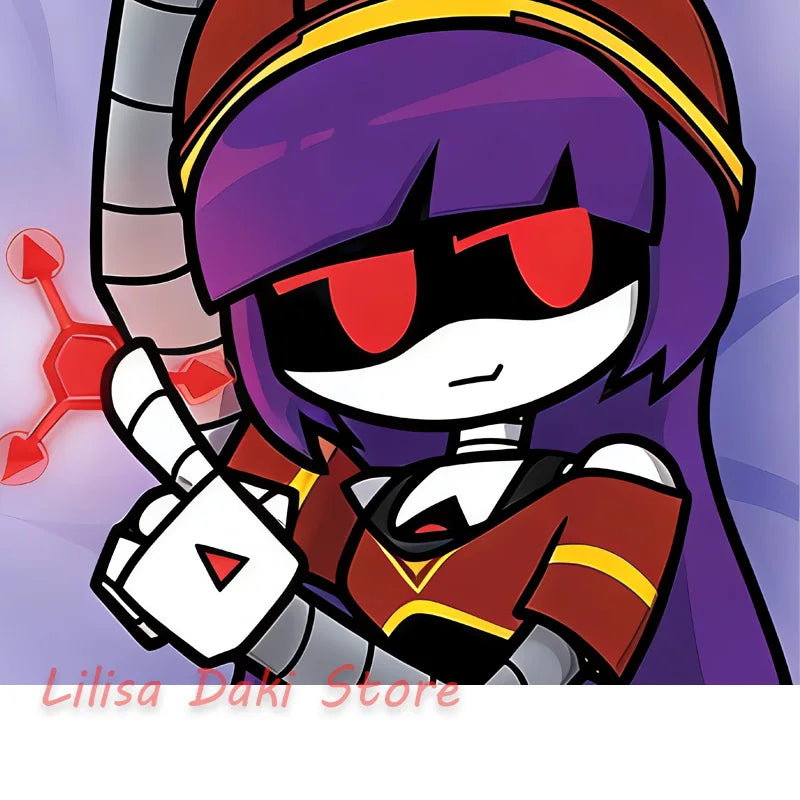 accessoire costume dessin animé violet rouge noir gants casque texture cuir détails métalliques