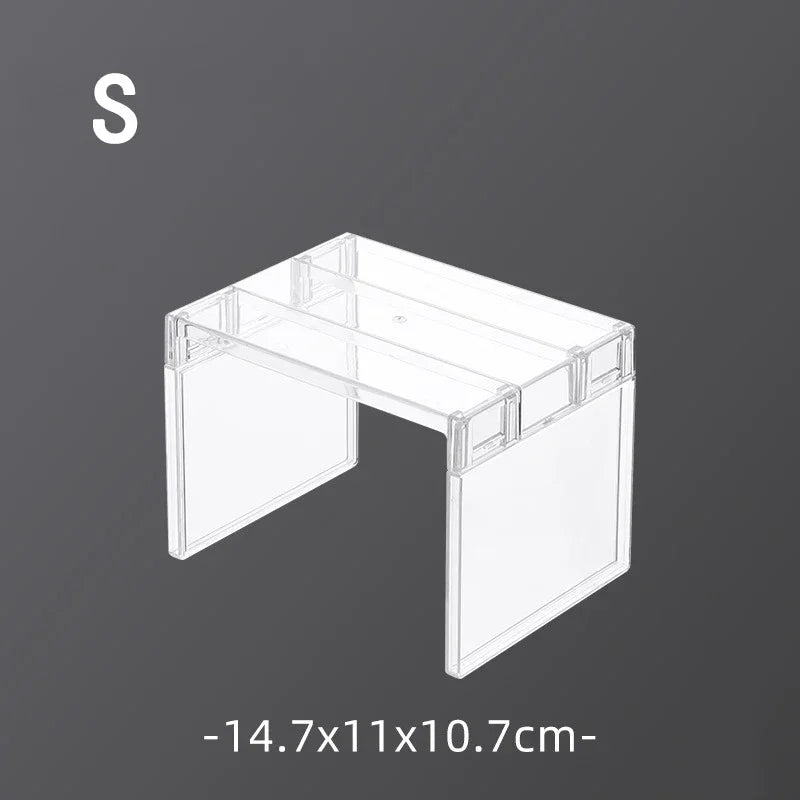 étagères modulaires blancs clips multifonctionnelles rangement cuisine vaisselle épices minimalistes