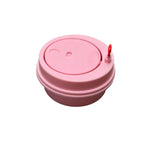 tasses jetables forme cœur moderne rose noires blanches emballage décoratif
