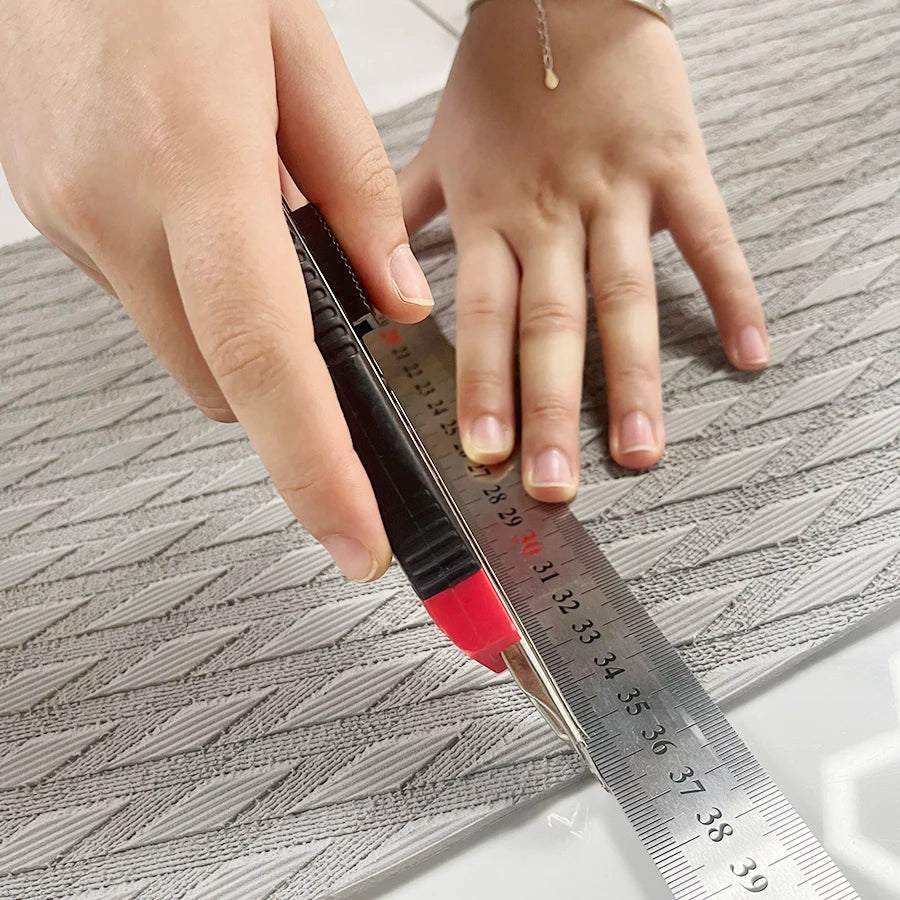 tapis antidérapant rayures diagonales gris bleu noir moderne adhésif surf skateboarding kayakSUP évaplanche