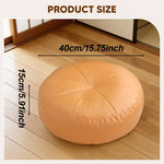 coussin sol moderne orange blanc gris jaune mousse imperméable tatami meditation salon