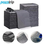 tapis absorbant chien gris texture microfibre quadrillée adhésif rapide séchage sans odeur moderne fonctionnel