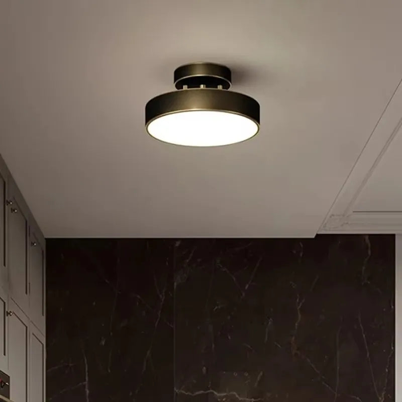 lampe moderne or noir minimaliste 15cm 20cm 30cm led warm light