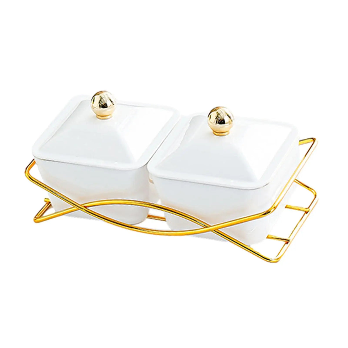 assortiment récipients transparents couverts moderne élégants bol plateau service cuisine
