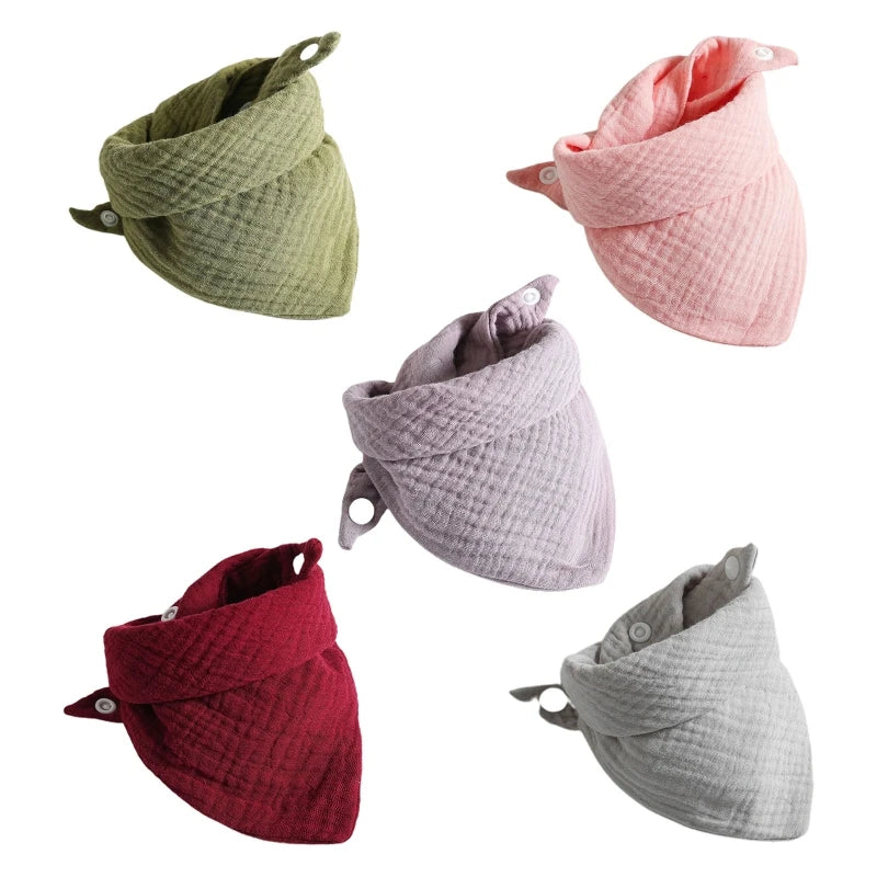 écharpe bébé rose blanche uni douce classique cotonnée ans unisexe