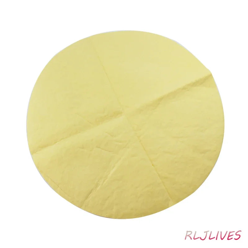 serviette pva jaune clair moderne unie légèrement plissée absorbante 30cm unique