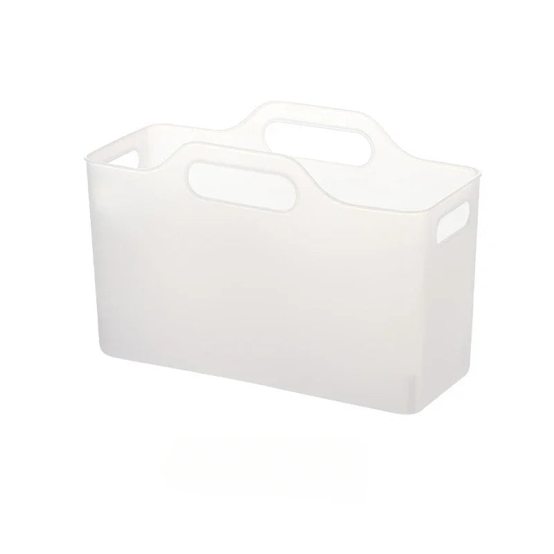 organisateur rangement blanc moderne poignées compartiments respectueux environnement utilisation multiple rangement stockage transparent fonctionnel