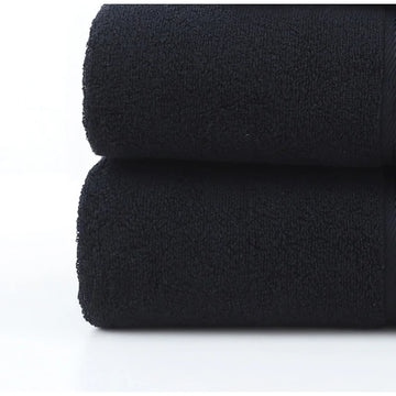 serviettes coton rayées classiques marron blanc gris pliées maison absorption rapide set