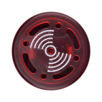 interrupteur led rouge noir rayures concentriques blanc flux lumineux moderne fonctionnel 12v 24v