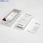 contrôleur led zigbee 3.0 wifi rgb rgbw rgb+cct 20a max charge moderne blanc