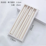support bougie transparent moderne raisonné injection molding gradient couleur décoration ambiance