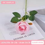 bouquet fleurs artificielles soie roses classiques intérieur décoration maison blanc rose rouge bleu anniversaire