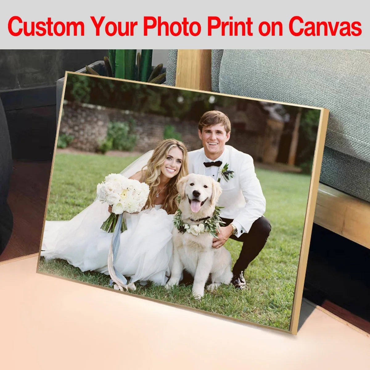 impression toile photo famille moderne minimaliste rectangle horizontal 20x30cm 30x40cm 40x60cm
