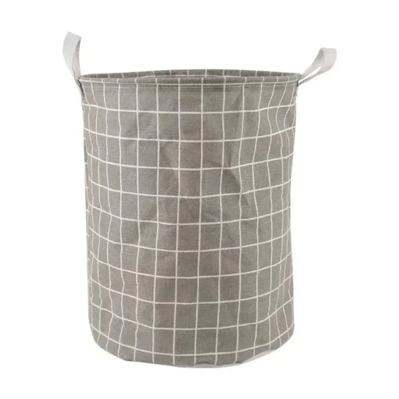 panier linge pliable poignées moderne multicolore imprimé animaux végétaux respectueux environnement