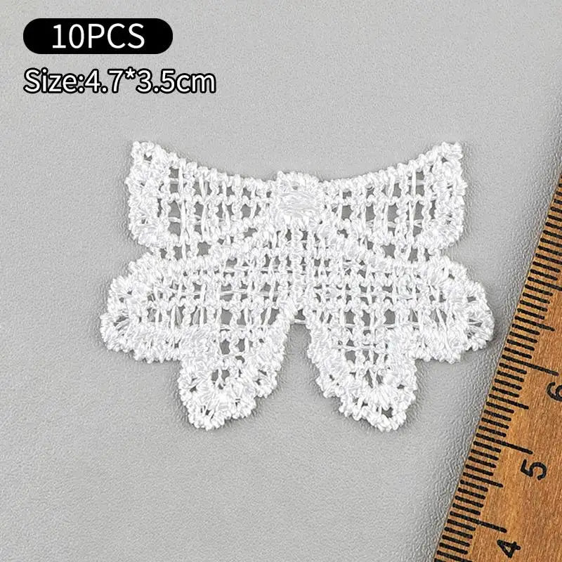 dentelles blanches motifs floraux traditionnels mariage décoration bricolage projet couture unisexe polyester