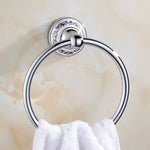 accessoires salle bain porte savon support papier toilette moderne élégant chrome rouge vis fixé