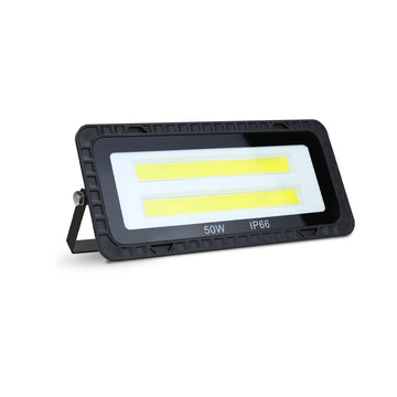 lampe led sol moderne noire ip66 220v 50w 100w 200w diodes aluextérieur