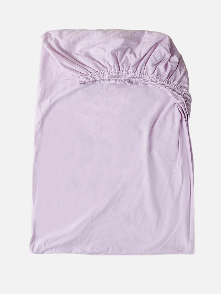 jupe lit bébé crème rose clair gris uni moderne élastique coton quatre saisons