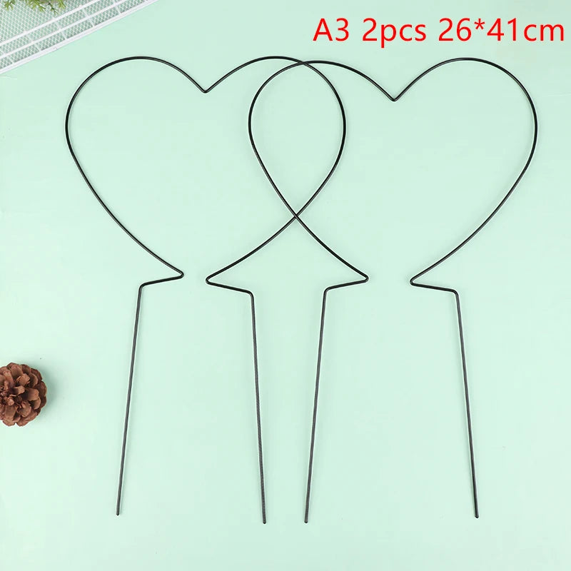 clips table or noir coeurs ronds minimaliste métal 26cm 24.5cm 18cm 28cmiaux clips table