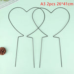 clips table or noir coeurs ronds minimaliste métal 26cm 24.5cm 18cm 28cmiaux clips table
