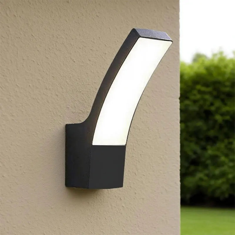 applique murale led contemporaine noir blanc 249 2000 lumens 10m² chambre entrée étude
