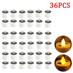 bougies solaires led sans flamme étanches rechargeables extérieur jardin décoration maison moderne blanc simulateur