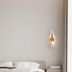 Lampes murales LED transparentes modernes effet paillettes cuisine salle manger