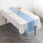 table chemin table uni moderne rouge blanc jaune doré bleu roi beigeclair opacité saisonmariages