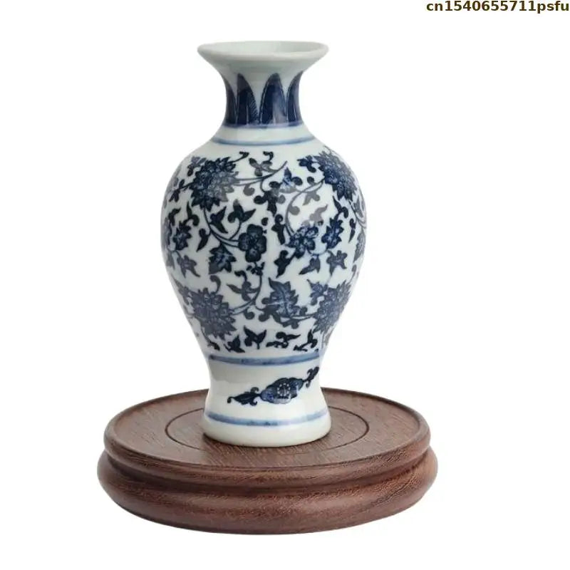 support plante bois rose vintage base théière vase décoration table basse figurine bonsaï
