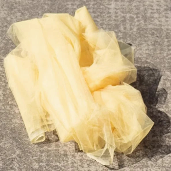 ruban mariage vert clair blanc gris moderne élégant tulle fin translucide haute qualité antidérapant