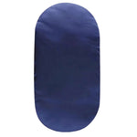 lit bébé couverture satin rose clair gris bleu ciel moderne élégant tranchant an polyestère