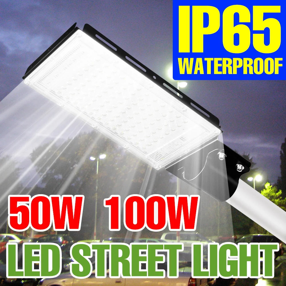 projecteur led lampe rue moderne étanche ip65 blanc vis extérieure 220v