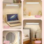lampe led table rechargeable batterie lithium blanc moderne minimaliste adhésive gradation continue