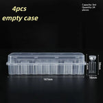 boîtes rangement transparentes modernes tubes flacons réfrigérateur pratique 3ml compartiments organizer.storage invisible