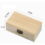 boîtes bois naturel clair lignes apparentes classique cadenas grande taille moyenne petite