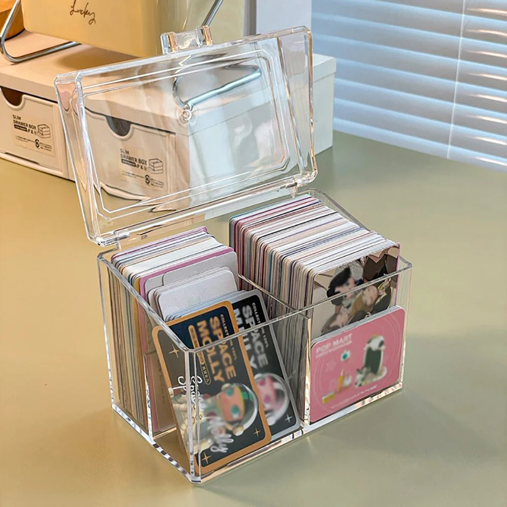 Rangement cartes postales avec couvercle étanche