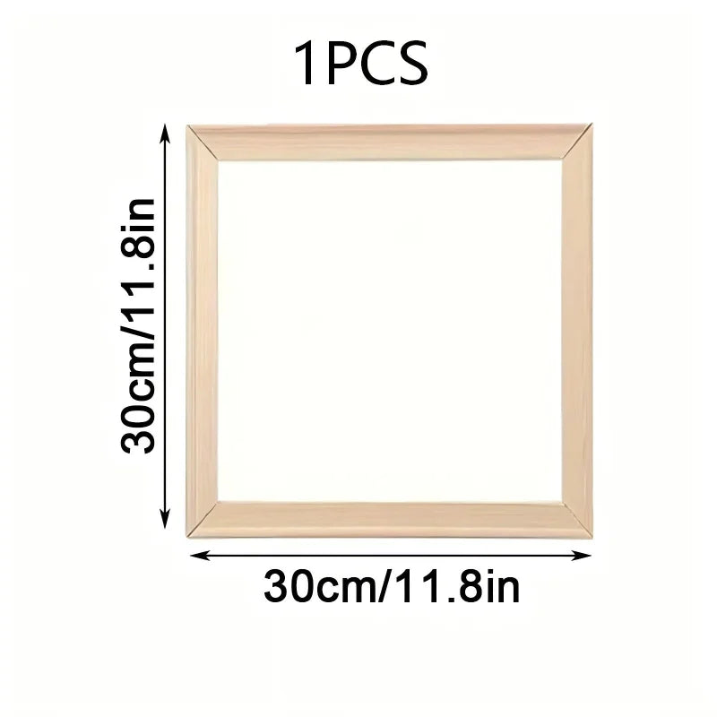 cadres mural bois naturel classique 30x30cm 30x40cm 40x40cm 40x50cm 50x50cm