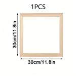 cadres mural bois naturel classique 30x30cm 30x40cm 40x40cm 40x50cm 50x50cm