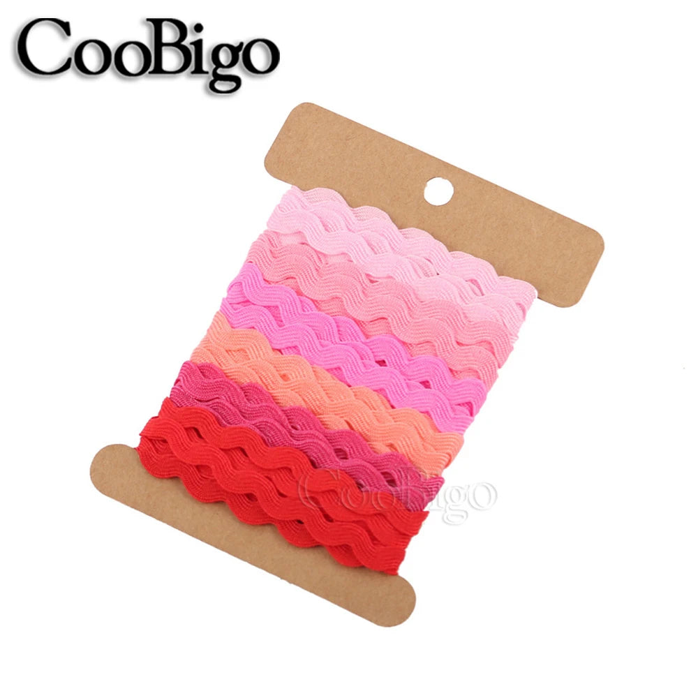 rubans franges texturés bleu vert orange rouge rose jaune noir blanc marron gris 6mètres