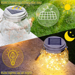 lampe solaire verre craquelé transparent argentée moderne extérieure patio jardin led ip65