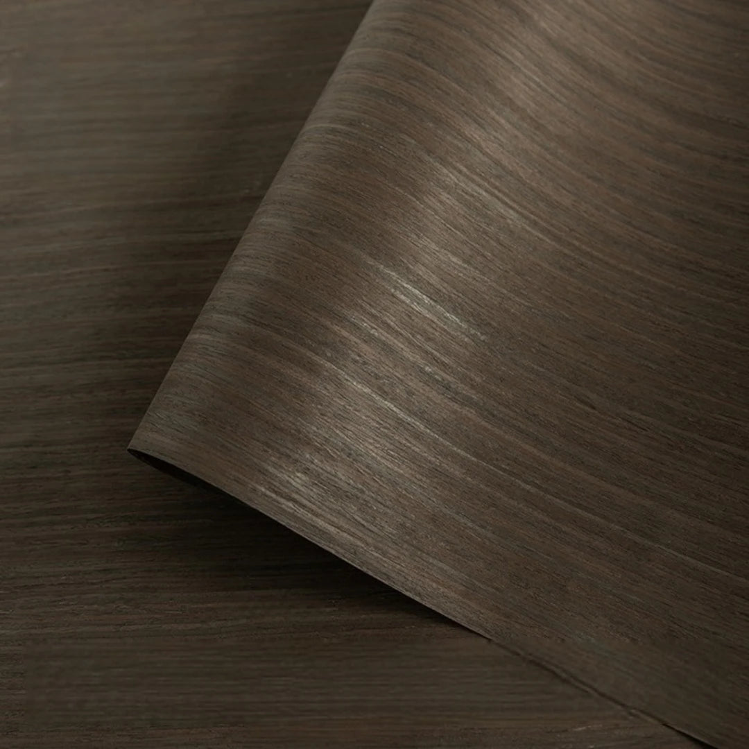 imitation bois papier marron foncé rayures horizontales décoration murale panneau mural intérieur
